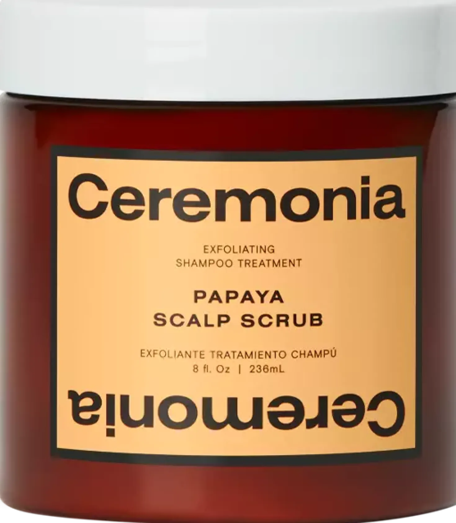 Ceremonia Papaya Scalp Scrub 236 ml