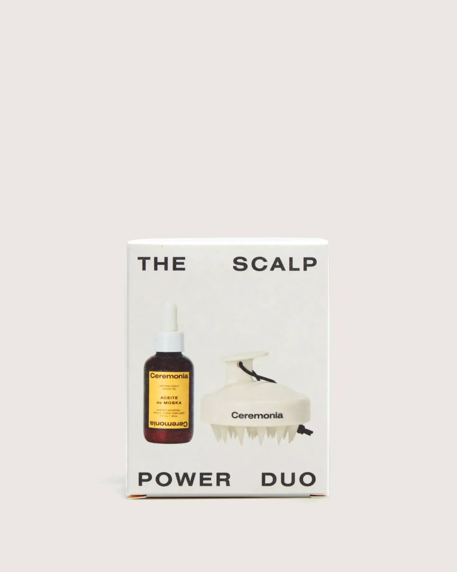 Ceremonia "The Scalp Power Duo" (Aceite de Moska & Scalp Masajeador)