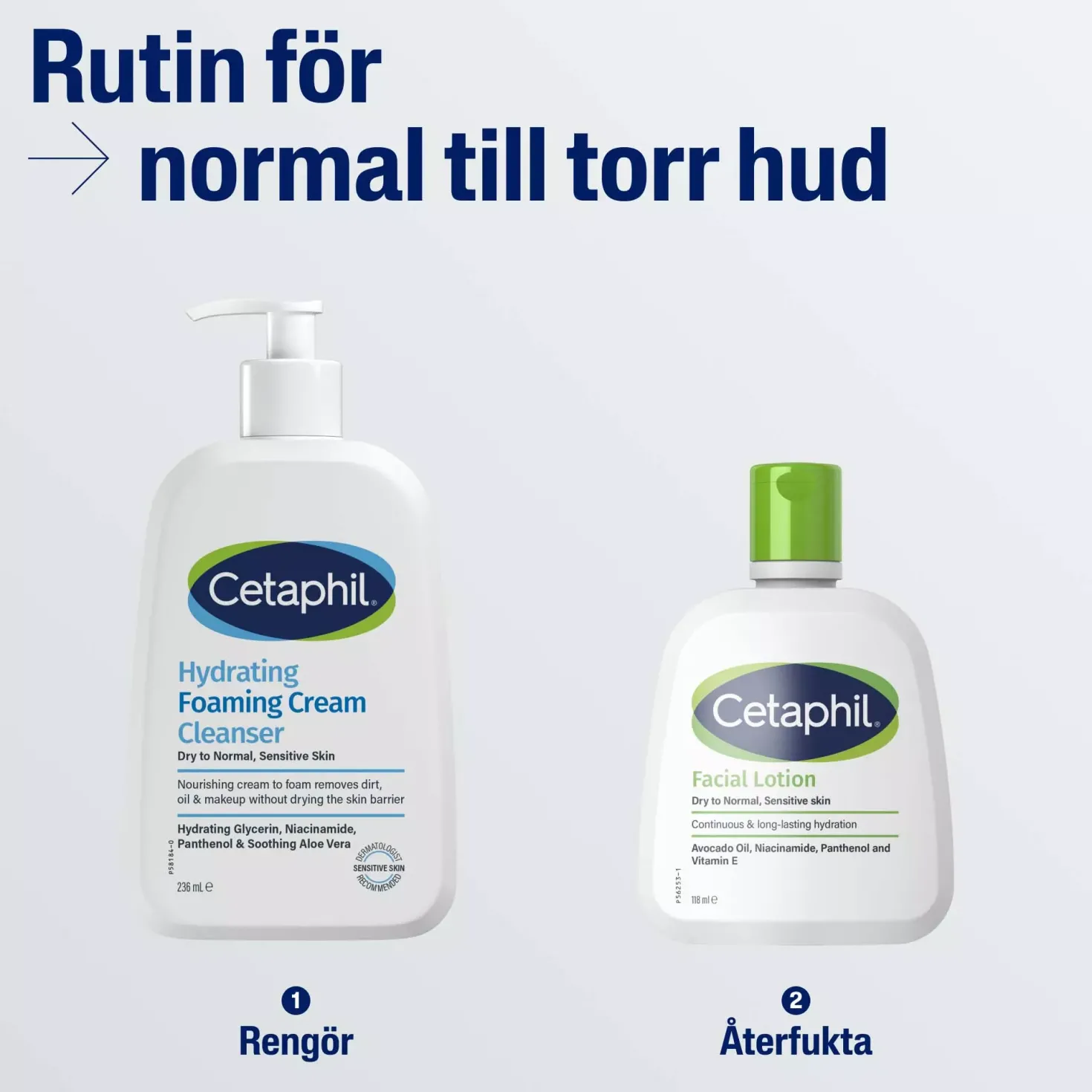 Cetaphil Hydrating Foaming Cream Cleanser 236 ml