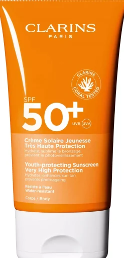 Clarins Youth-protecting Sunscreen Very High Protection SPF50 Body 150 ml
