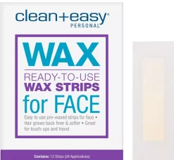 Clean Easy Facial Stripe Wax 24st