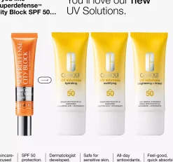 Clinique UV Solutions Brightening + Tinted Sunscreen SPF 50 Light