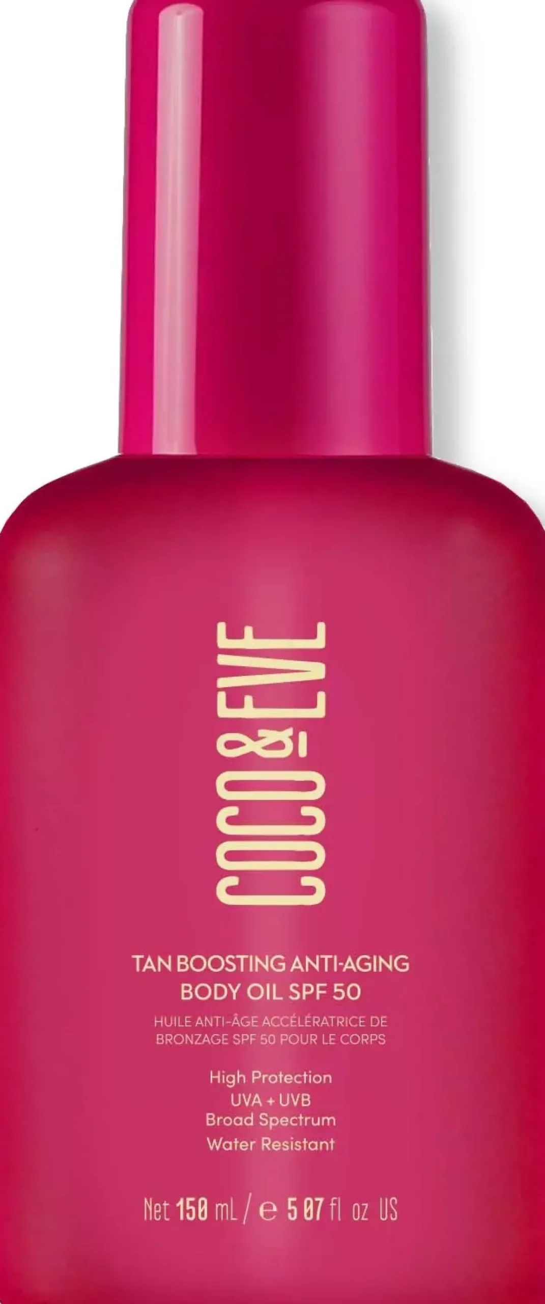 Coco & Eve Tan Boosting Anti-aging Body Oil SPF50 150 ml