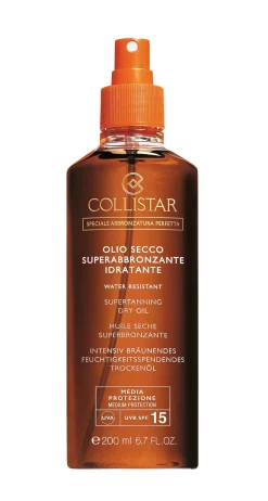 Collistar Supertanning Dry Oil SPF15 200 ml