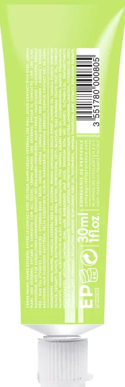 Compagnie de ProvenceExtra Pur Hand Cream Fresh Verbena 30 ml