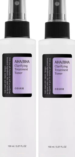 COSRX AHA/BHA Clarifying Treatment Toner Duo 2x150 ml