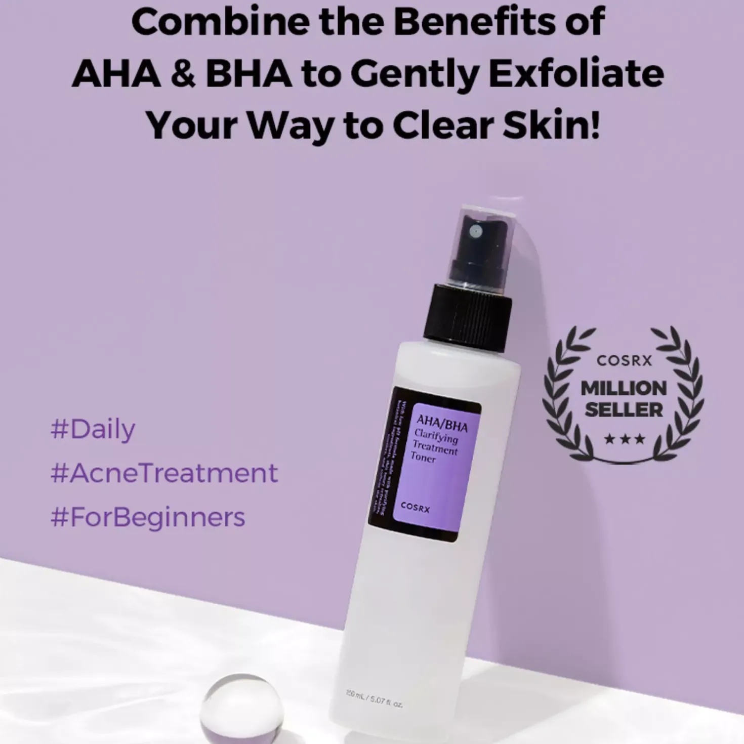 COSRX AHA/BHA Clarifying Treatment Toner 150 ml