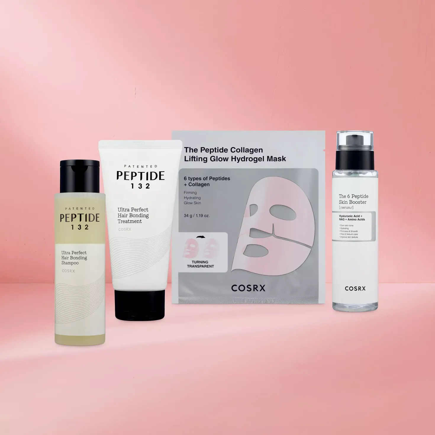 COSRXPEPTIDE-132 Ultra Perfect Hair Bonding Bundle Shampoo 200ml Treatment 120ml