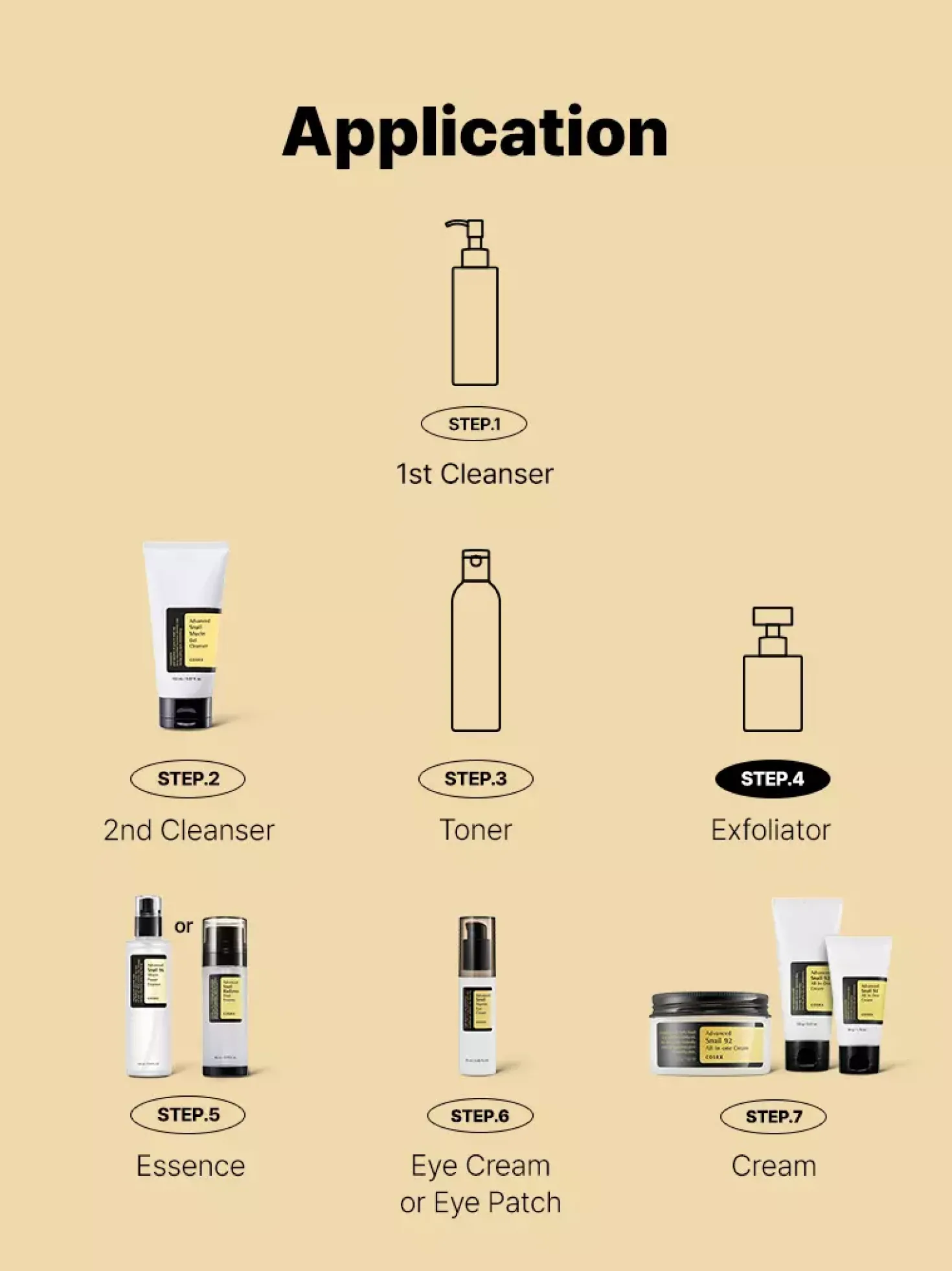 COSRX Snail Duo Essence + All In One Cream