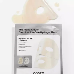 COSRX The Alpha-Arbutin Discoloration Care Hydrogel Mask 3 stk