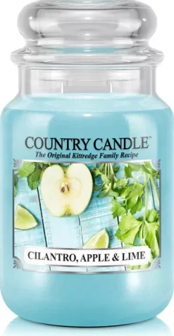 Country CandleCilantro, Apple & Lime Scented Candle 680 g