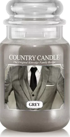 Country CandleGrey Scented Candle 453 g
