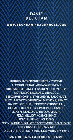 David BeckhamClassic Blue Eau de Toilette For Men 50 ml
