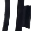 Dazzling Hair Clip Square 10,5 cm Black