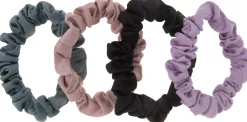 Dazzling Mini Scrunchies 4 pcs 4 stk