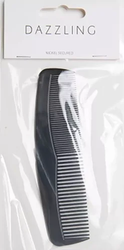 Dazzling Mini Styling Comb Black