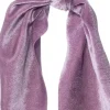Dazzling Scrunchie Tail Velvet Purple