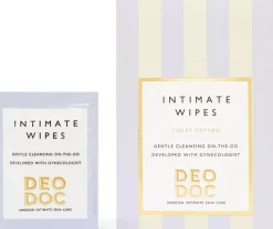 DeoDoc Intimate Deo Wipes Violet Cotton