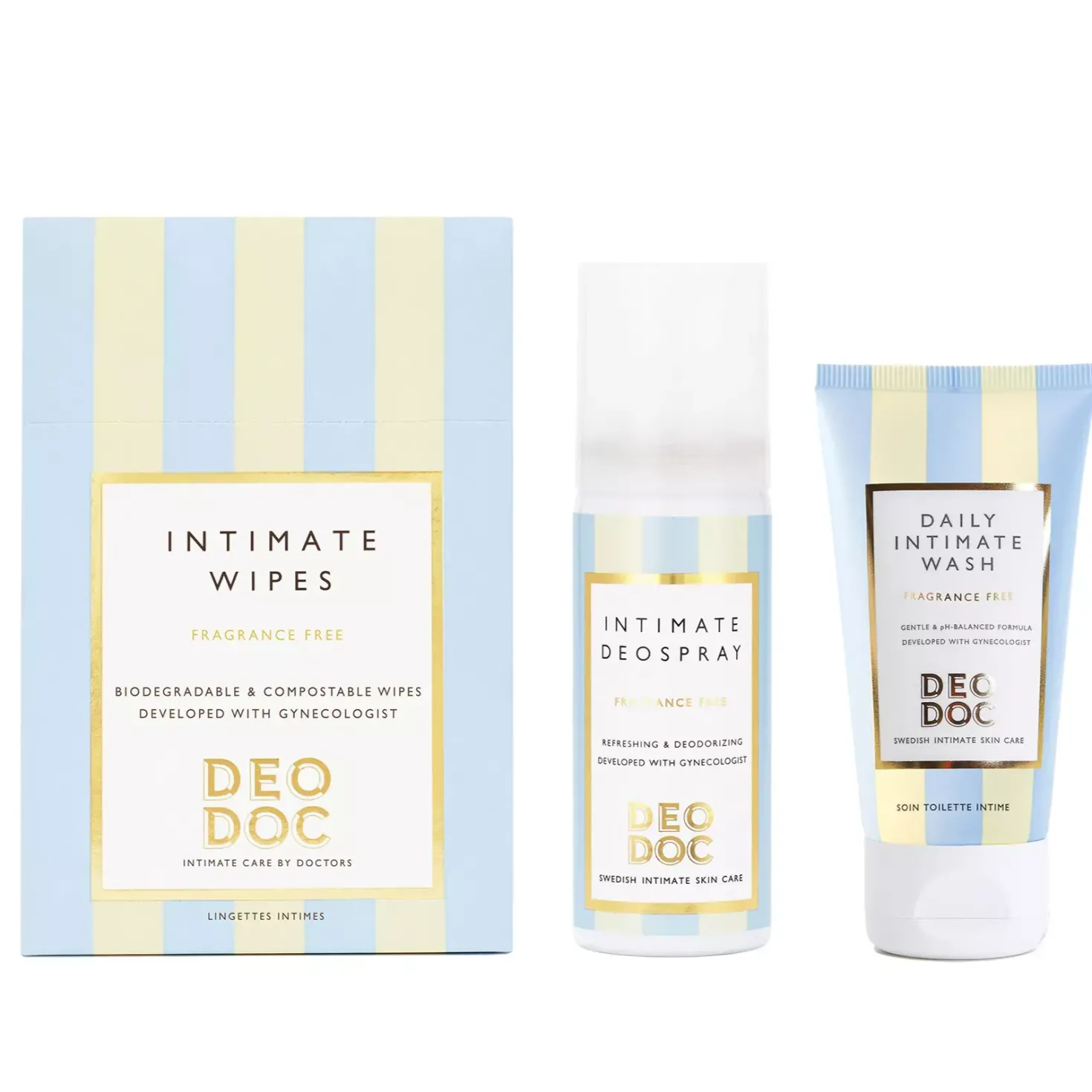 DeoDoc Intimate Hygiene Starter Kit Fragrance Free