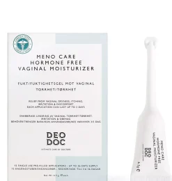 DeoDoc Meno Care Hormone Free Vaginal Moisturizer 12 stk