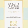 DeoDoc Organic Cotton Tampons Super Flow 14 Pcs L