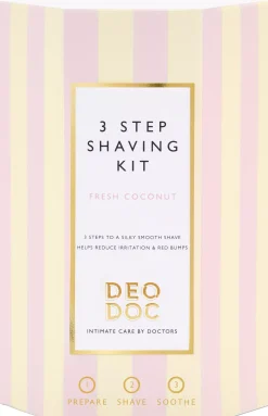 DeoDoc 3-Step Shaving Kit
