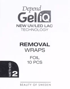 DependGel iQ Removal Wraps Foil 10 pcs