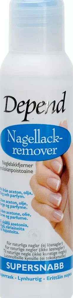 Depend Nagellackremover Supersnabb 250 ml