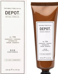 DEPOT MALE TOOLS No. 106 Dandruff Control Intensive Cream Shampoo 125 ml