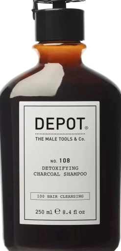 DEPOT MALE TOOLS No. 108 Detoxifying Charcoal Shampoo 250 ml