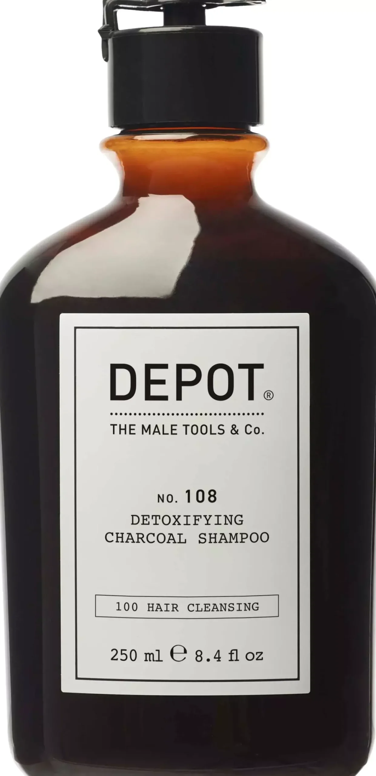 DEPOT MALE TOOLS No. 108 Detoxifying Charcoal Shampoo 250 ml