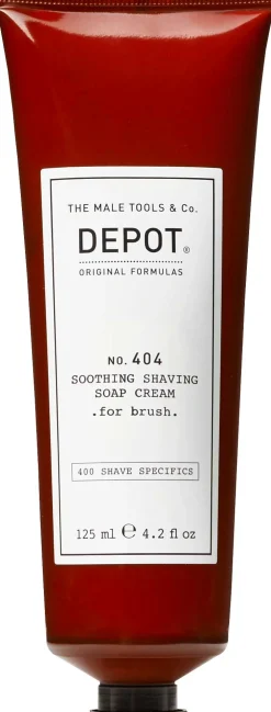 DEPOT MALE TOOLS No. 404 Soothing Shaving Soap Cream For Brush 125 ml