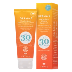 DERMA E Sun Defense Mineral Sunscreen Spf 30 Body