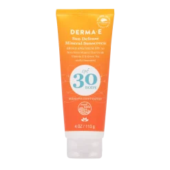DERMA E Sun Defense Mineral Sunscreen Spf 30 Body