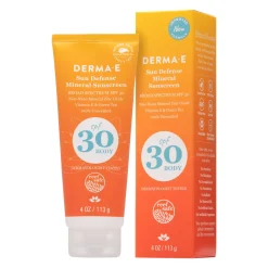 DERMA E Sun Defense Mineral Sunscreen Spf 30 Body