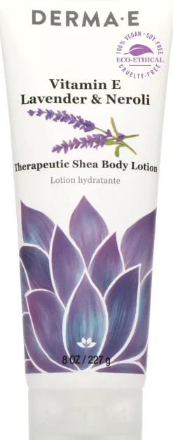 DERMA E Vitamin E Lavender-Neroli Therapeutic Shea Body Lotion