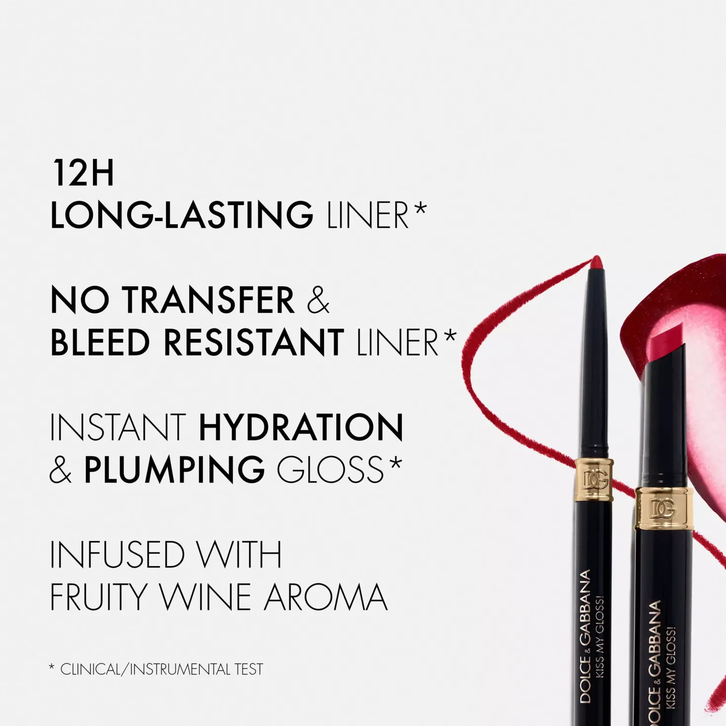 Dolce & GabbanaBold Kiss My Gloss! 4D Gloss Stick & Lip Liner Duo 1 Pink