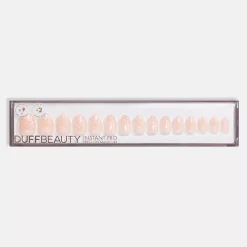 DUFFBEAUTY Instant Pro Press-On Manicure Glazed Polka Short Almond