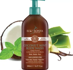 Eco By Sonya Coconut Mint Body Wash 500 ml