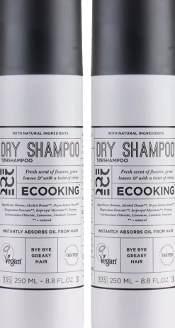 ECOOKING Dry Shampoo 250 ml x 2