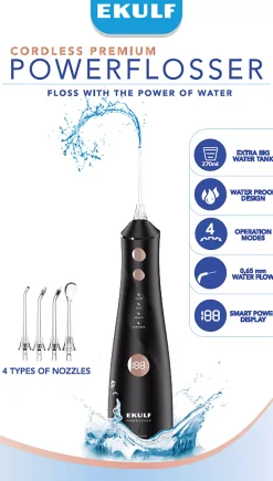 EKULF PowerFlosser Premium White