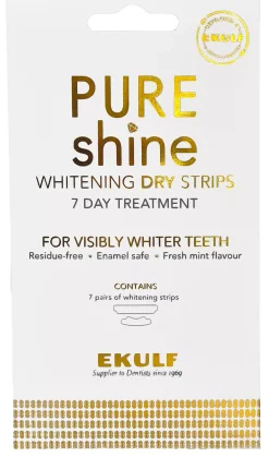 EKULF Pure Shine Whitening Dry Strips 7 stk