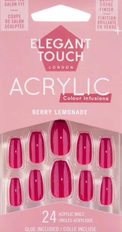 Elegant Touch Colour Acrylics Berry Lemonade