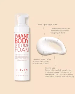 Eleven Australia I Want Body Volume Foam 200 ml