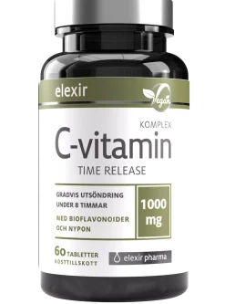 Elexir Pharma C-Vitamin Time release 60 stk