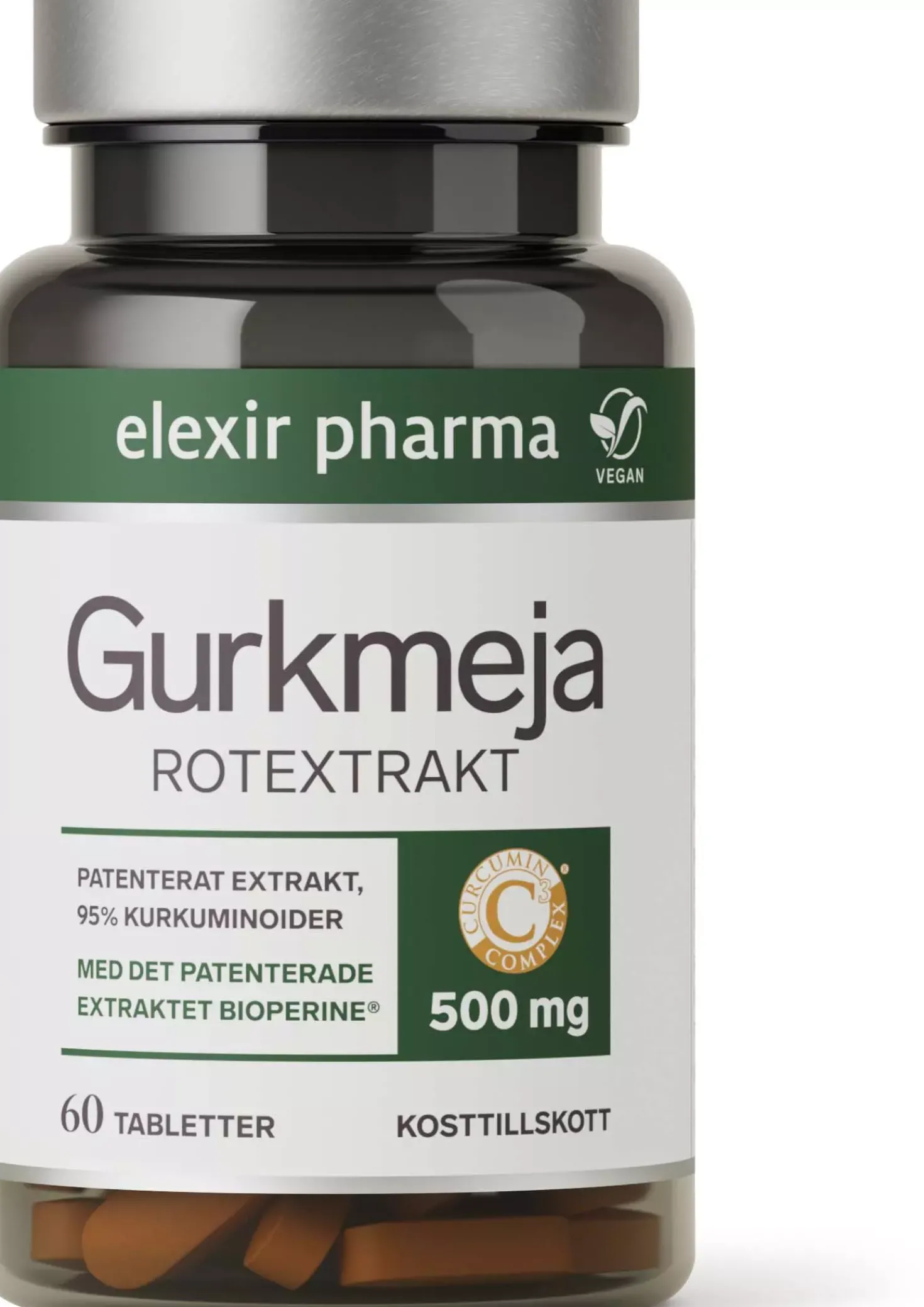 Elexir Pharma Gurkmeja 60 stk