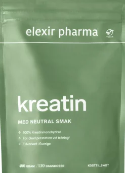 Elexir Pharma Kreatin Naturell 400 g