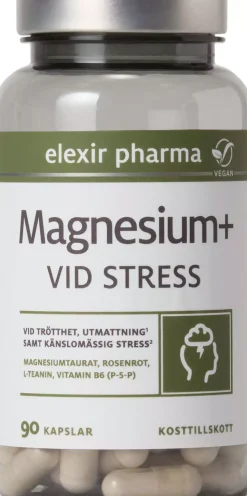 Elexir Pharma Magnesium+ Vid stress 90 stk