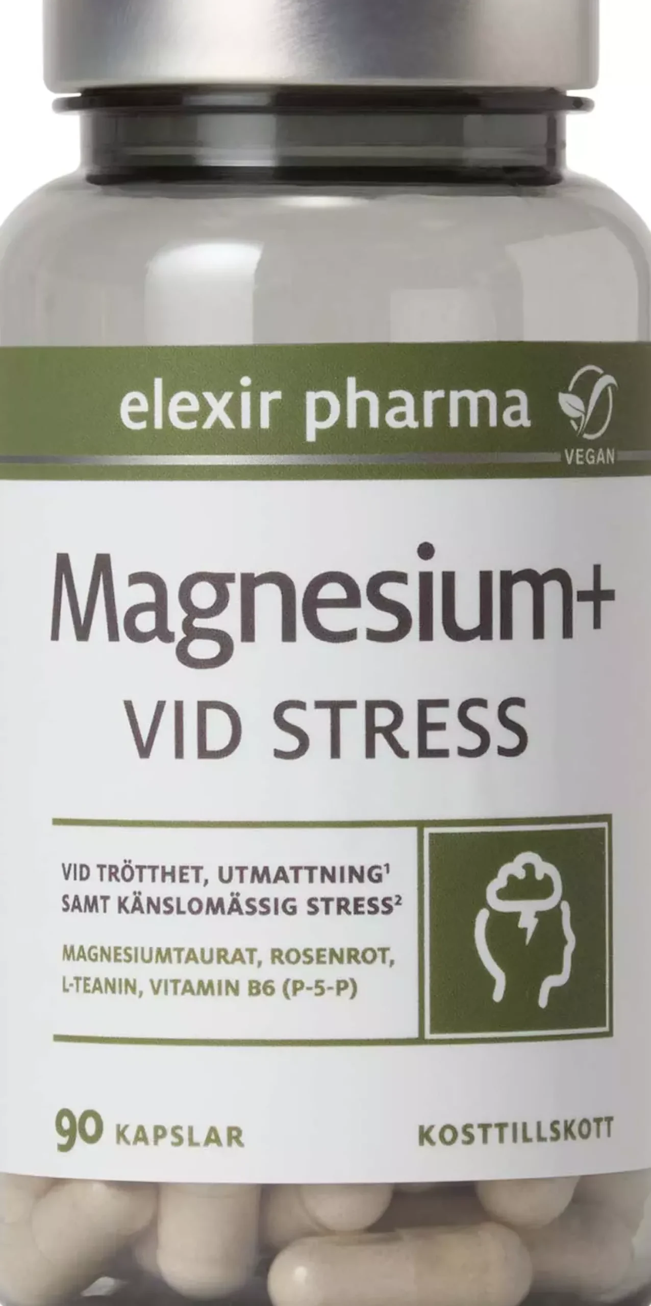 Elexir Pharma Magnesium+ Vid stress 90 stk