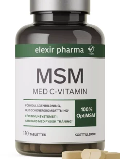 Elexir Pharma MSM plus C Vitamin 120 stk